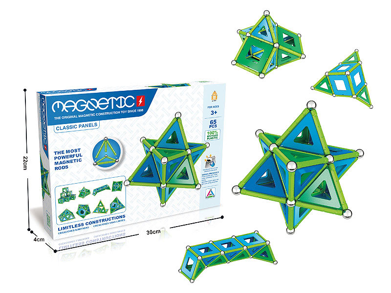 Magnetism Block(65PCS) toys