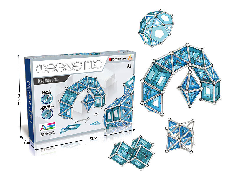 Magnetism Block(86PCS) toys