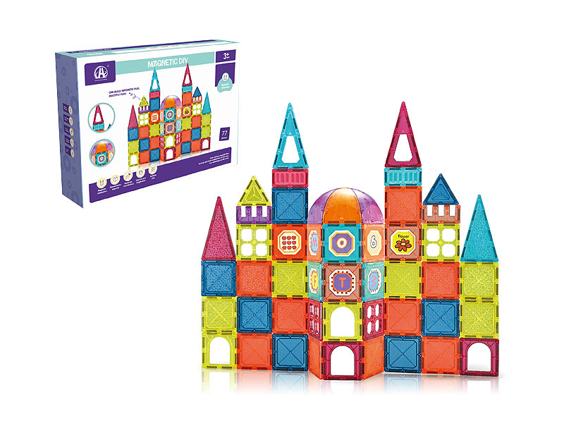 Magnetic Blocks(77pcs) toys