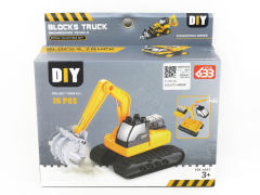 Block Construction Truck(15PCS) toys