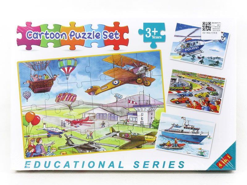 4in1 Puzzle Set toys