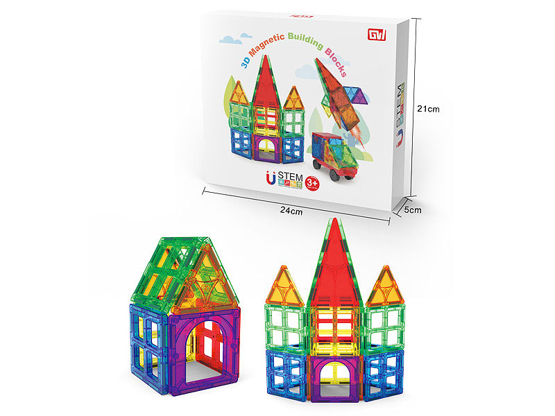 Magnetic 3D Building Blocks(20pcs) toys