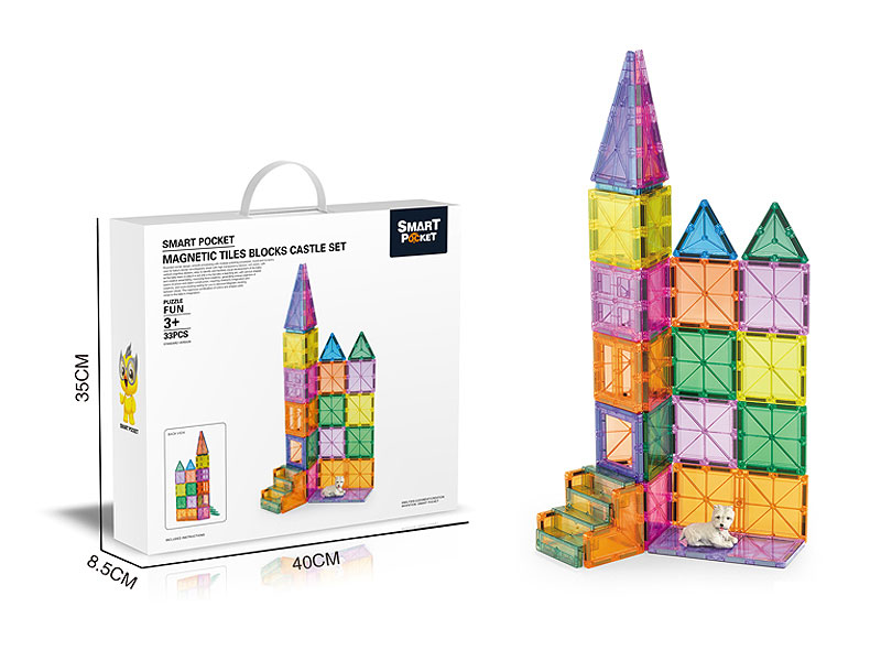 Magnetic Castle Toys(33pcs) toys