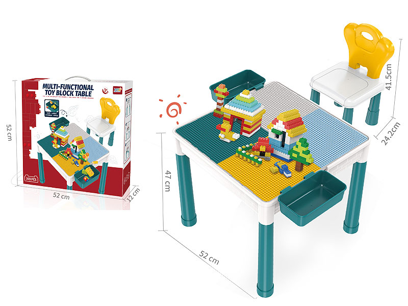 Building Block Table & Chair toys