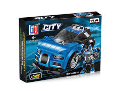 2in1 Block City Pull Back Sports Car(116pcs)