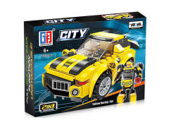 2in1 Block City Pull Back Sports Car(118pcs)