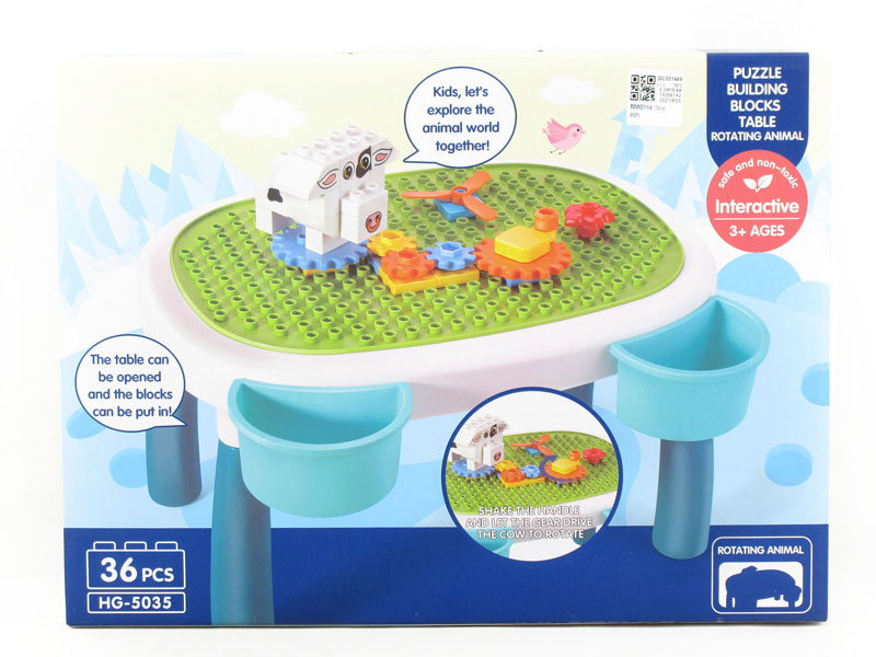 Building Block Table(36PCS) toys