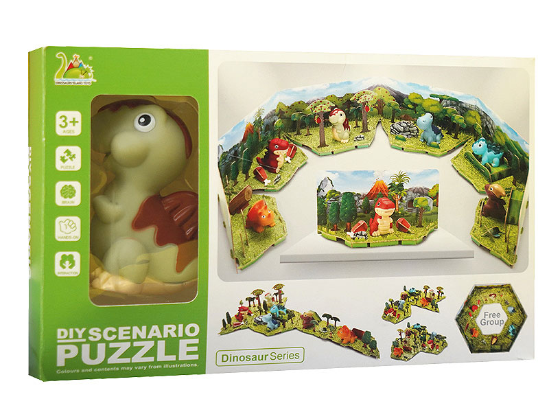 Three Dimensional Jigsaw Puzzle toys