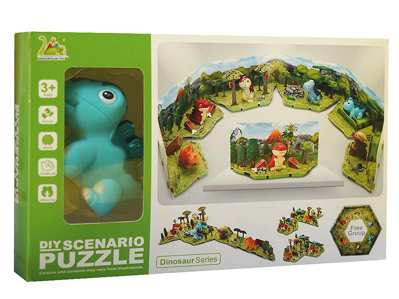 Three Dimensional Jigsaw Puzzle toys