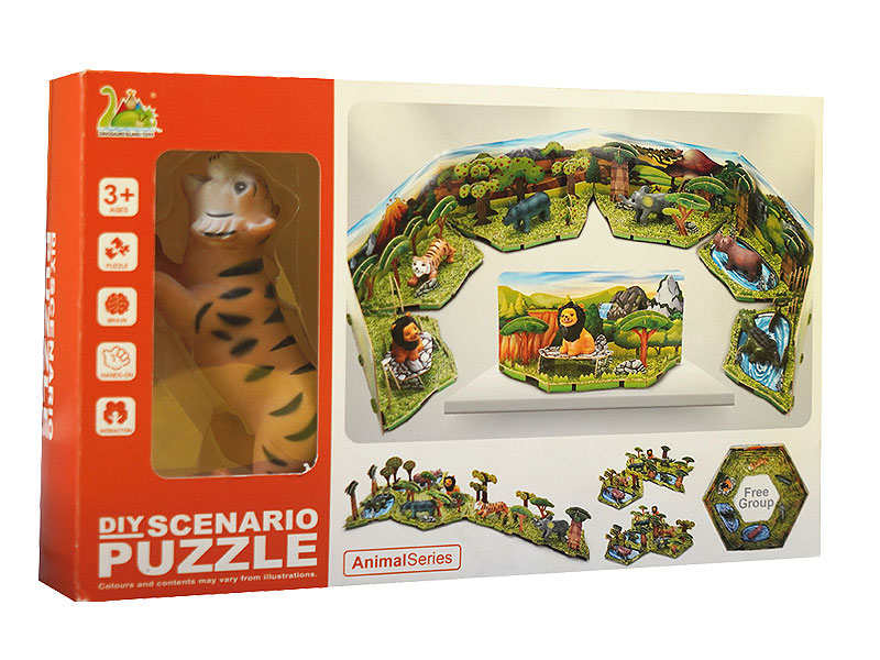 Three Dimensional Jigsaw Puzzle toys