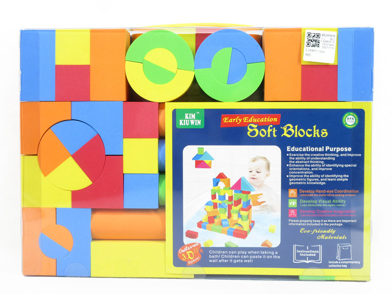 Blocks(104PCS) toys