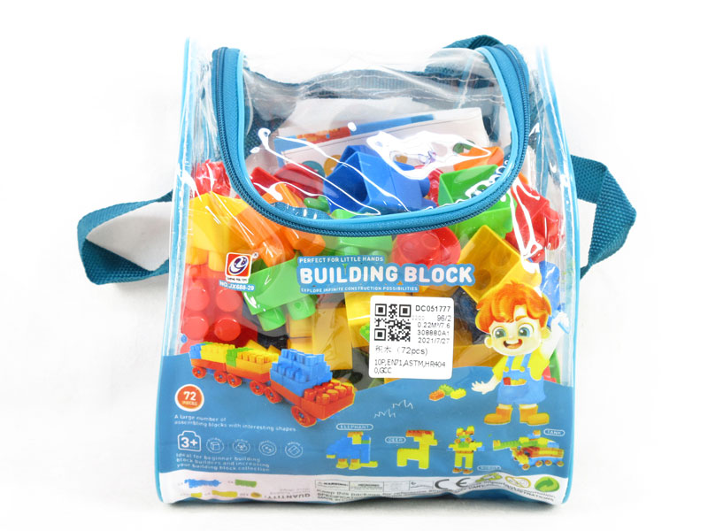 Blocks(72PCS) toys