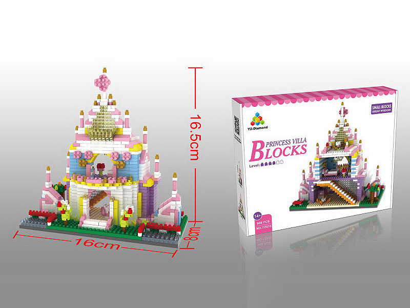 Castle Blocks(988PCS) toys