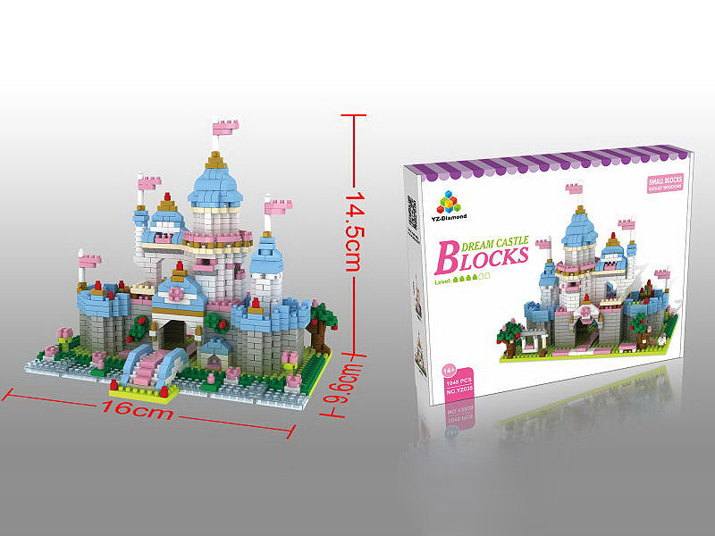 Castle Blocks(1048PCS) toys