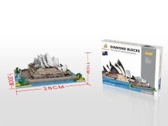 Sydney Opera House Block(2360PCS) toys