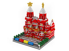 Moscow Red Square Block(2384PCS) toys