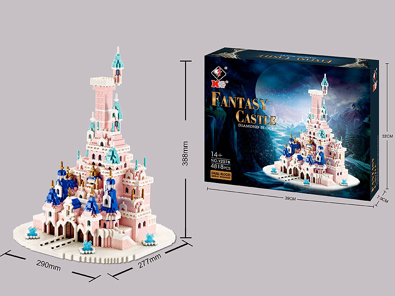 Fantasy Castle Blocks(4818PCS) toys