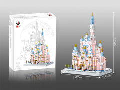 Pink Disney Castle Blocks(4888PCS)