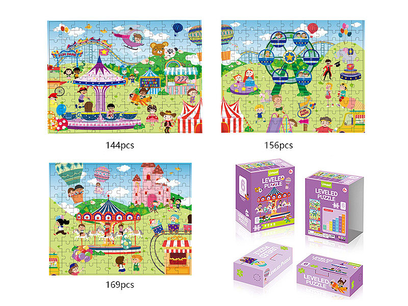 Level 6 Amusement Park Puzzle toys