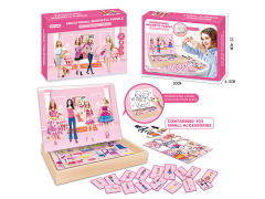 Fashion Girl Magnetic Attraction Puzzle