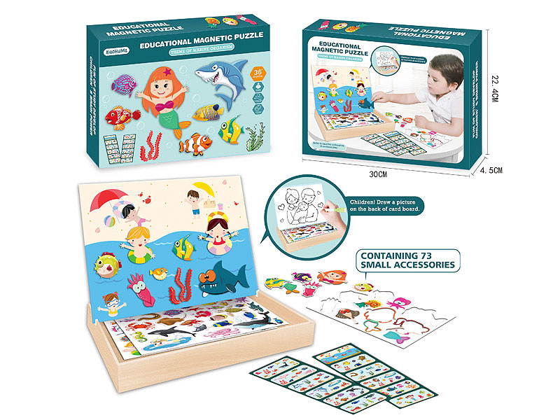 Marine Biological Magnetic Attraction Puzzle toys