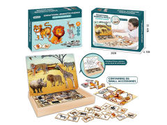 Magnetic Attraction Puzzle Of Animal Paradise
