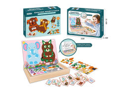 Animal Cross Dressing Magnetic Attraction Puzzle
