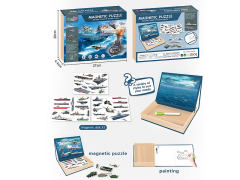 Ocean Patrol Military Magnetic Attraction Puzzle