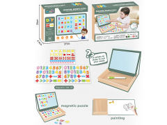 Digital Early Education Magnetic Attraction Puzzle