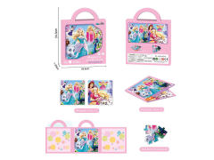 Princess Magnetic Attraction Puzzle