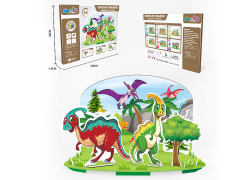 3D Dinosaur Paradise Puzzle
