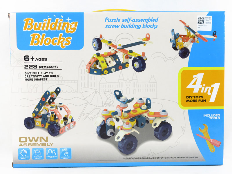 Blocks(228PCS) toys