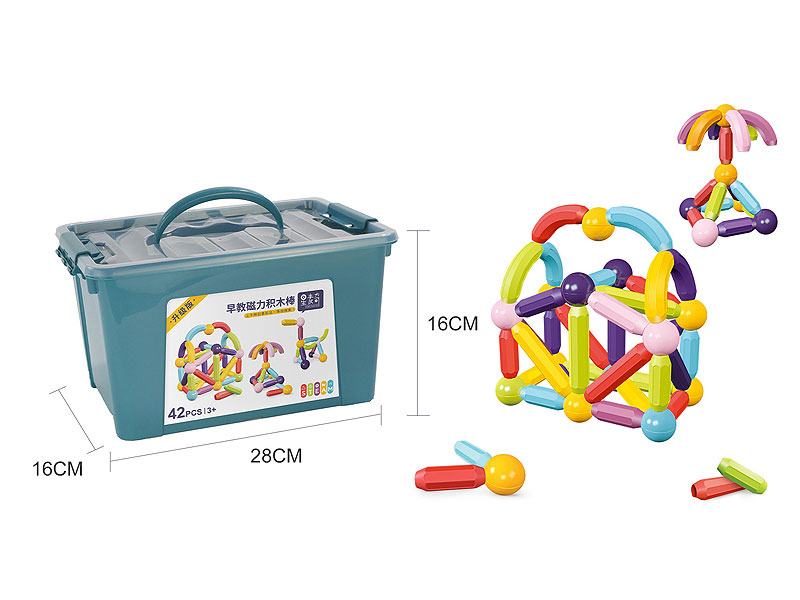 Magnetic Blocks(42PCS) toys