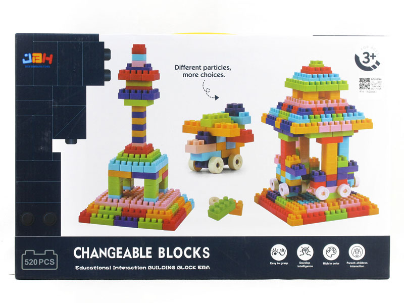 Blocks(520PCS) toys