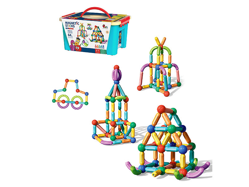 Magnetic Block(64PCS) toys