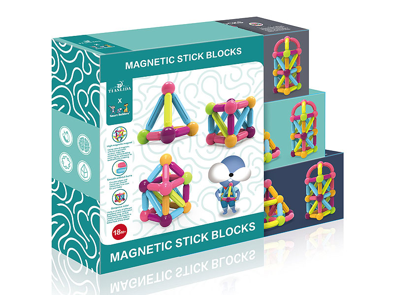 Magnetic blocks 38pcs toys
