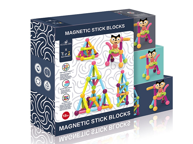 Magnetic blocks 46pcs toys