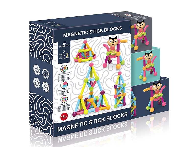 Magnetic blocks 68pcs toys