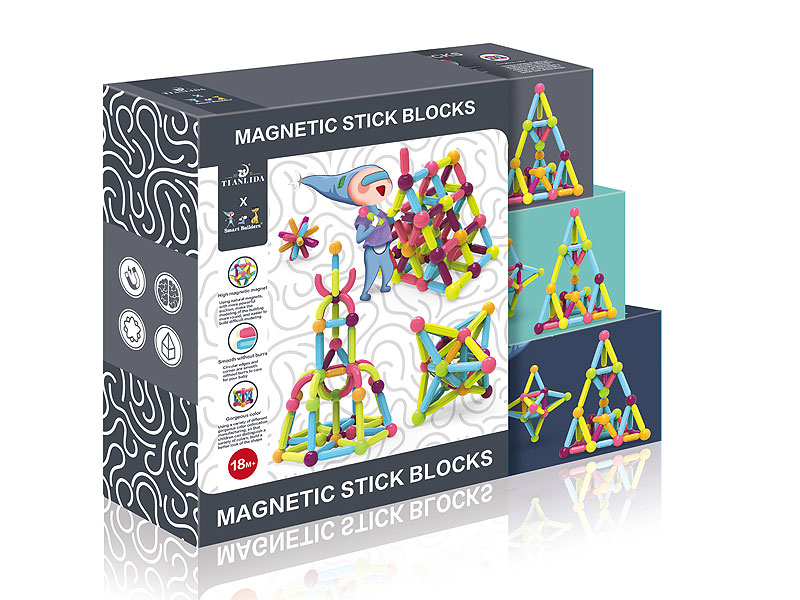 Magnetic blocks 128pcs toys