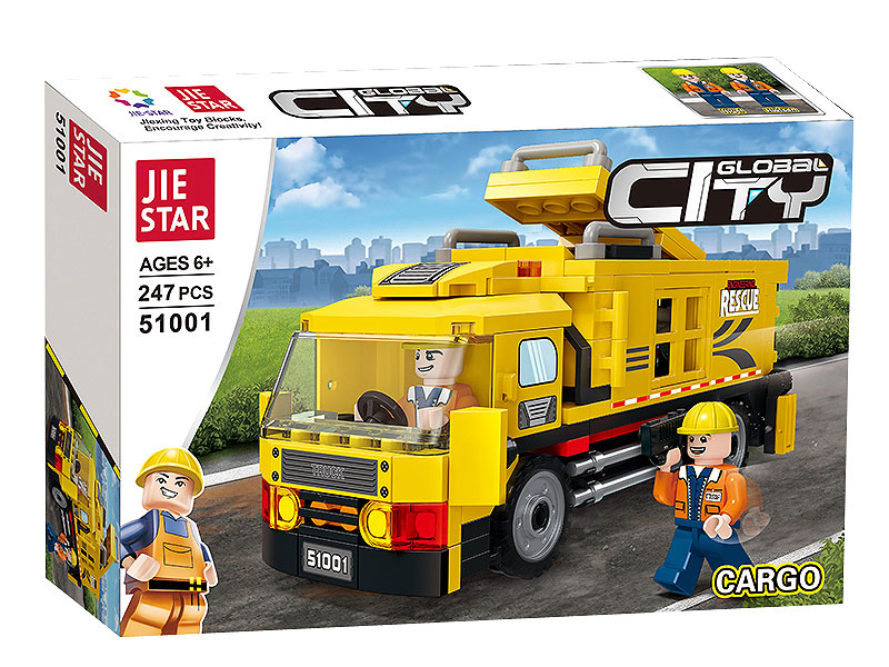 Cargo-Bus Blocks (247pcs) toys