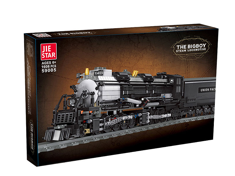 Steam Locomotive Blocks (1608pcs) toys