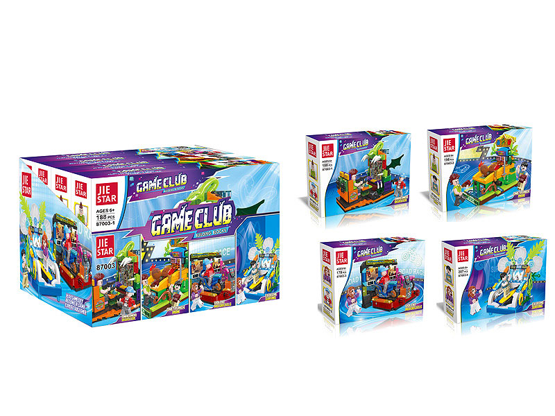 Game Club Blocks(4in1) toys