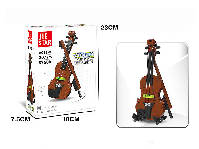 Violin Blocks(207pcs) toys