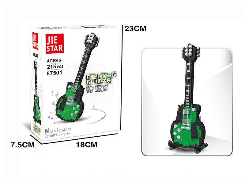 Electronic Guitar Blocks(215pcs) toys