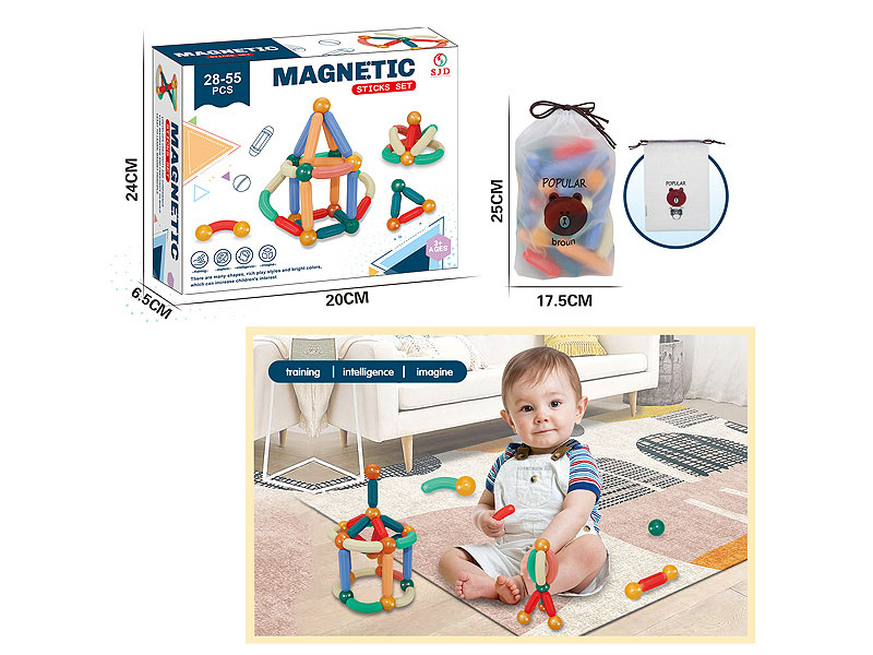 Magnetic Blocks(39PCS) toys