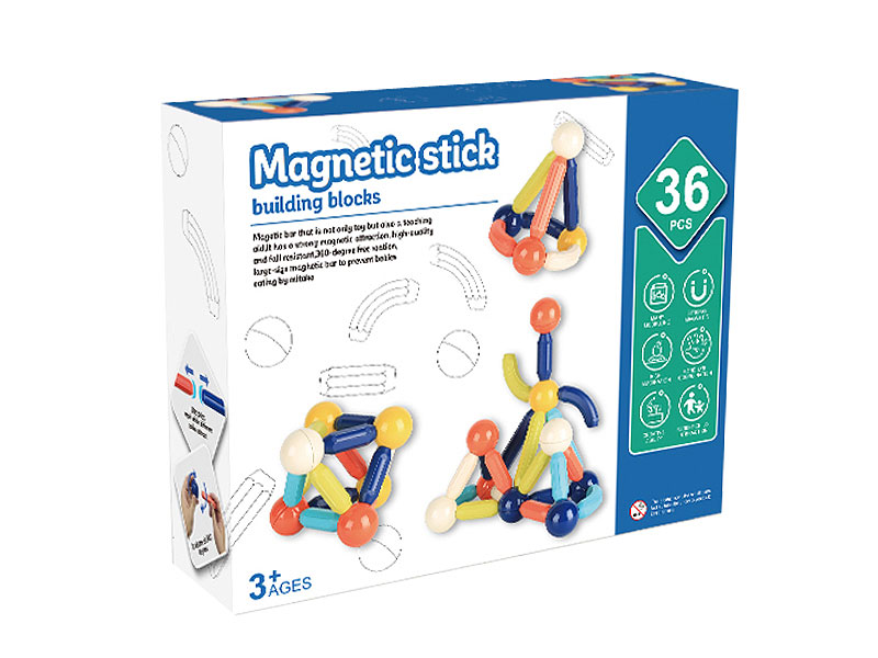 Magnetic Blocks(36pcs) toys