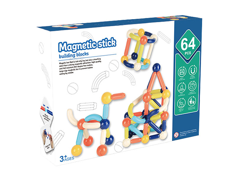 Magnetic Block(64pcs) toys