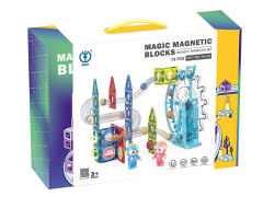 Magnetism Block W/M(73pcs) toys