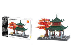 Aiwan Ting Pavilion-Hunan China Blocks(987PCS) toys