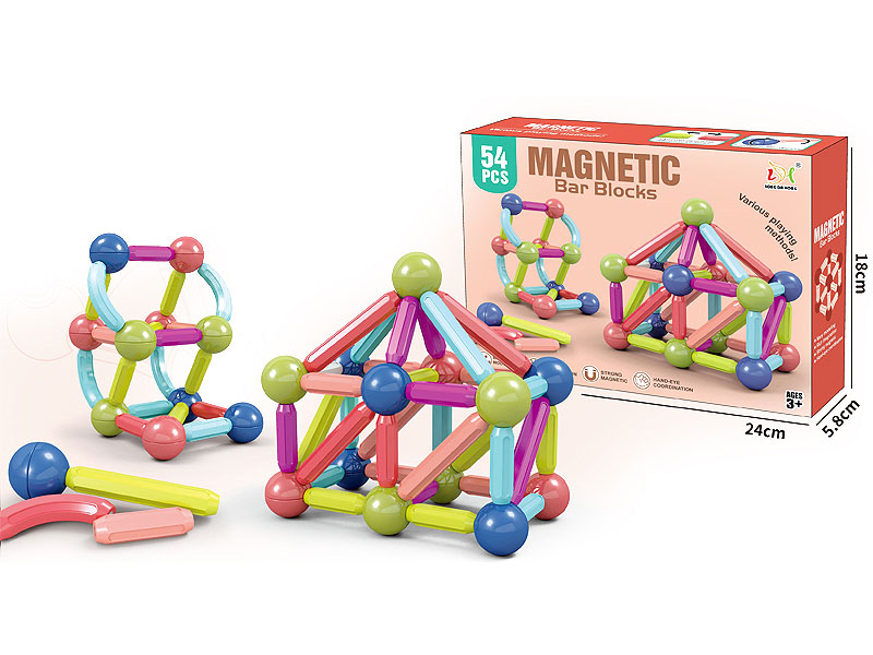 Magnetic Block(54PCS) toys